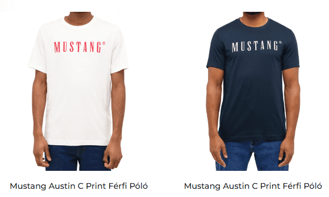 Mustang póló