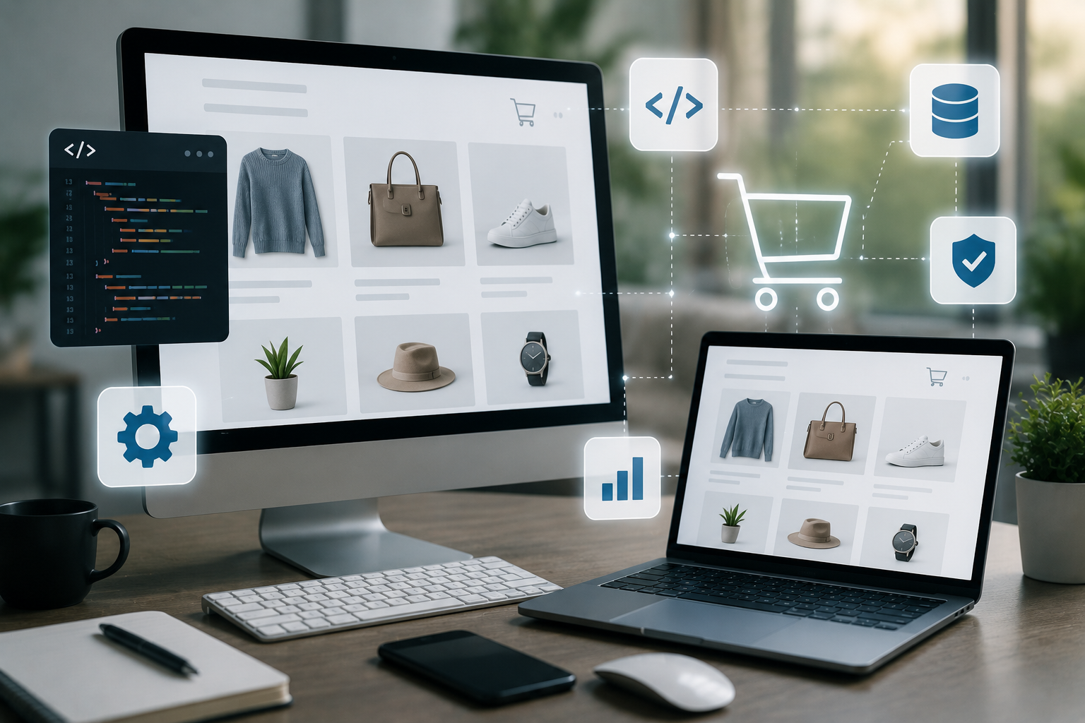 Webshop fejlesztés